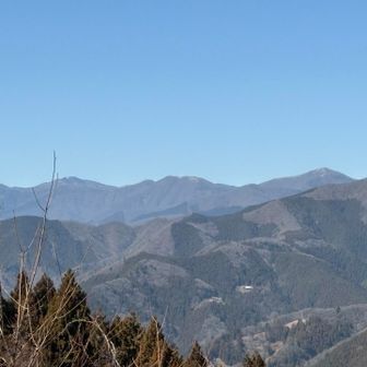 うおー雲取山と鷹ノ巣山🤩