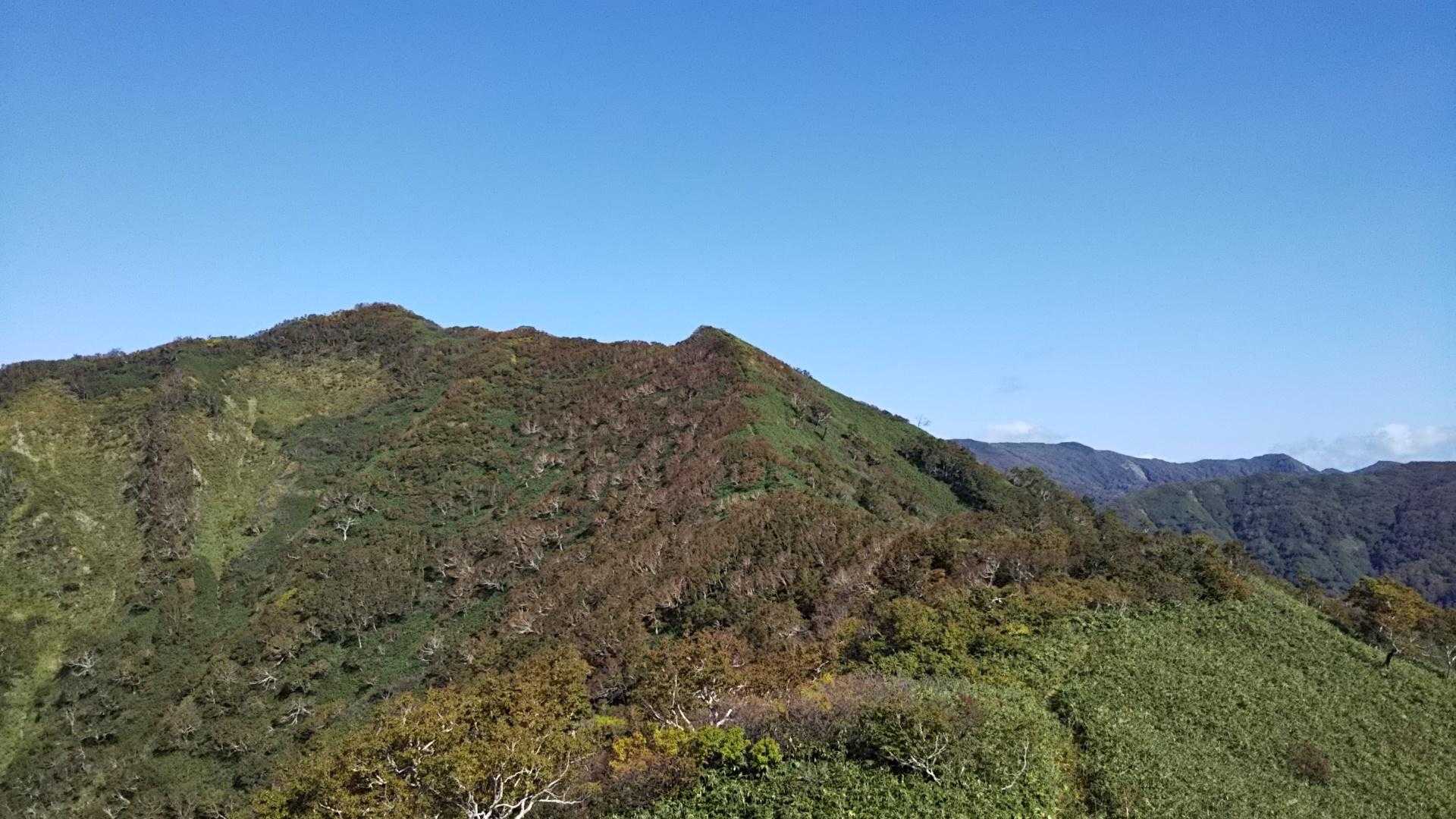 白泉岳-中白水岳 往復コースの写真