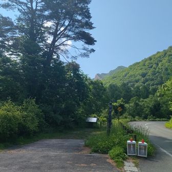 こがね平駐車場から