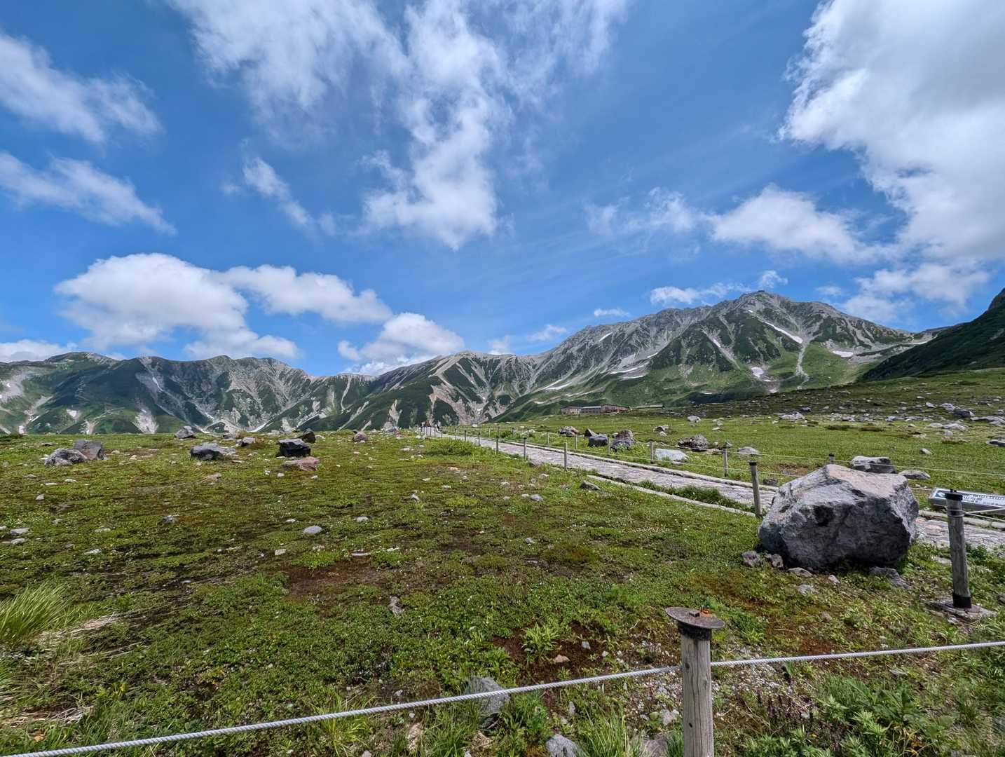 室堂登山口-浄土山-一ノ越 縦走コースの写真