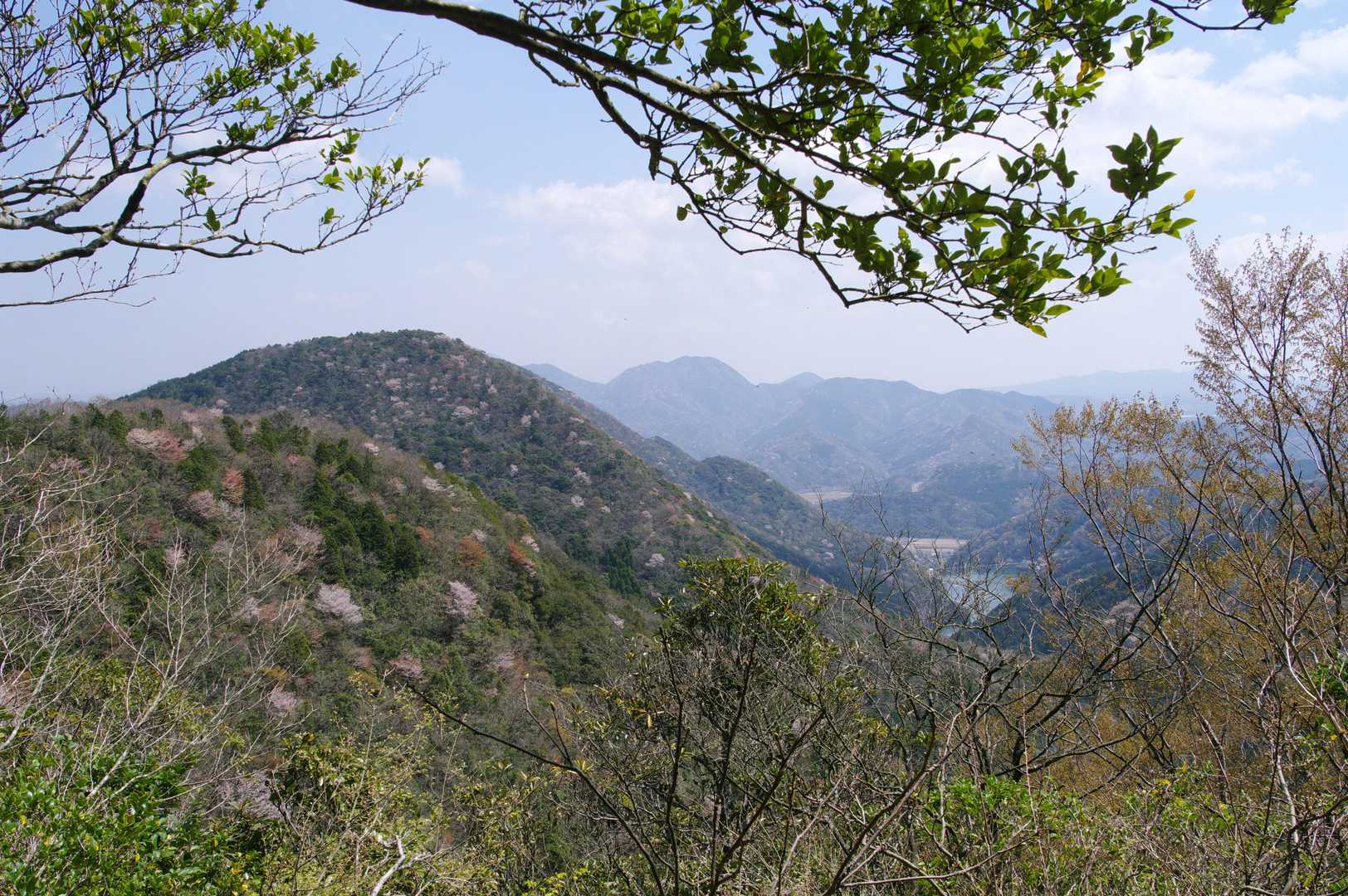 谷山や香下ダム方面