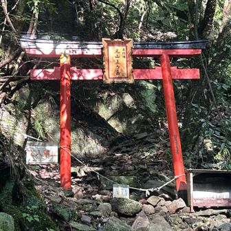 ここを通ると元山上ヶ岳へ
修業体験じゃないと登れないんだよな…