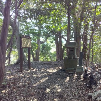 日之宮神社。御祭神の大日霊貴命は天照大神の異称。