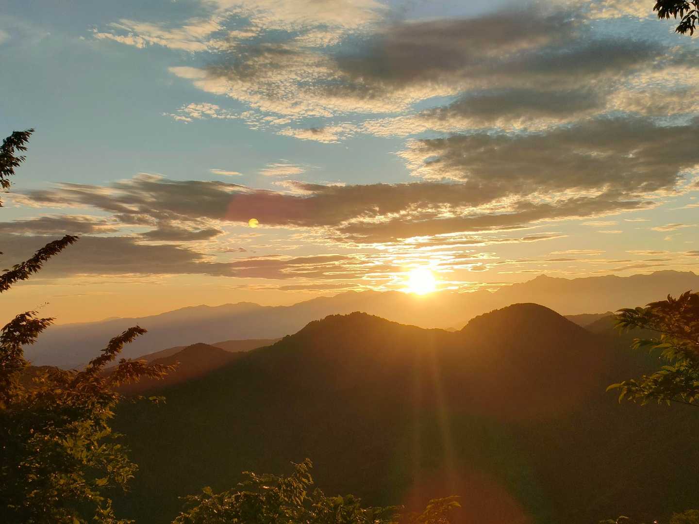 桂原登山口-祖父岳-祖父岳登山道入口 縦走コースの写真