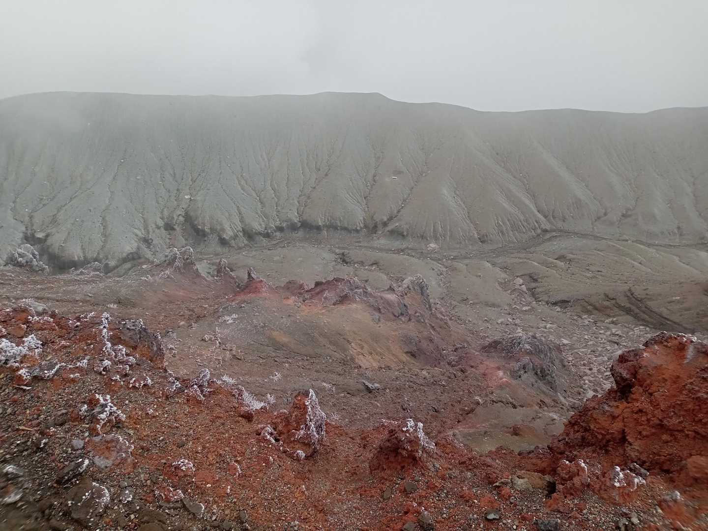 仙酔峡登山口-中岳-馬の背 往復コースの写真