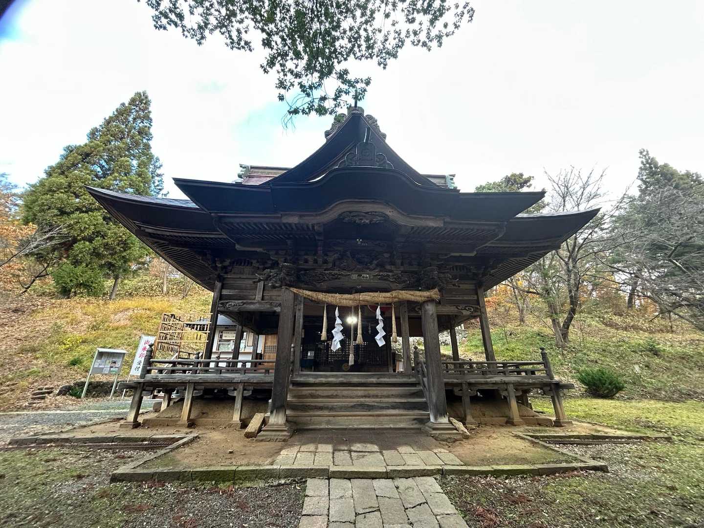 蚊里田八幡宮からスタート