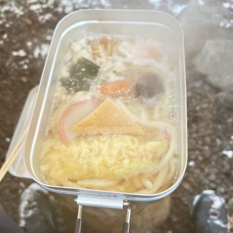 今日のランチはうどん！
