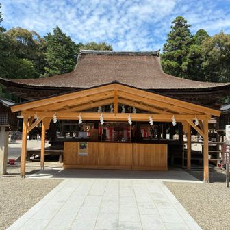 御上神社拝殿