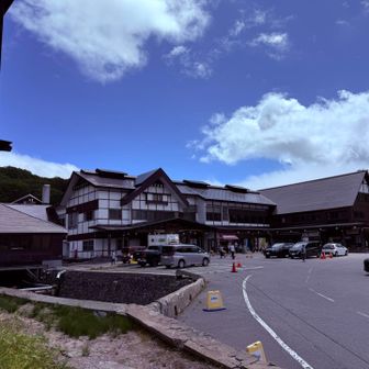 酸ヶ湯温泉は賑わってます。