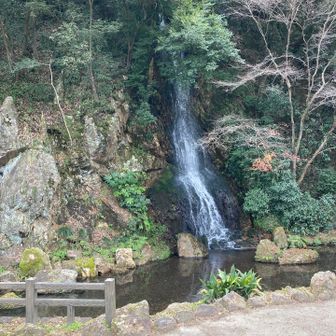 この辺りは散歩気分