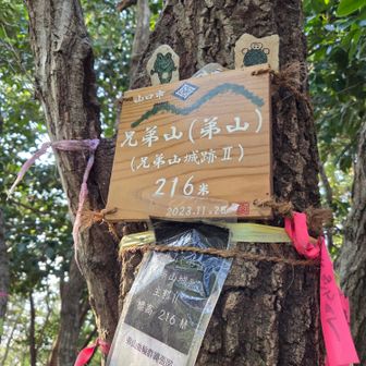 ①兄弟山（弟山）