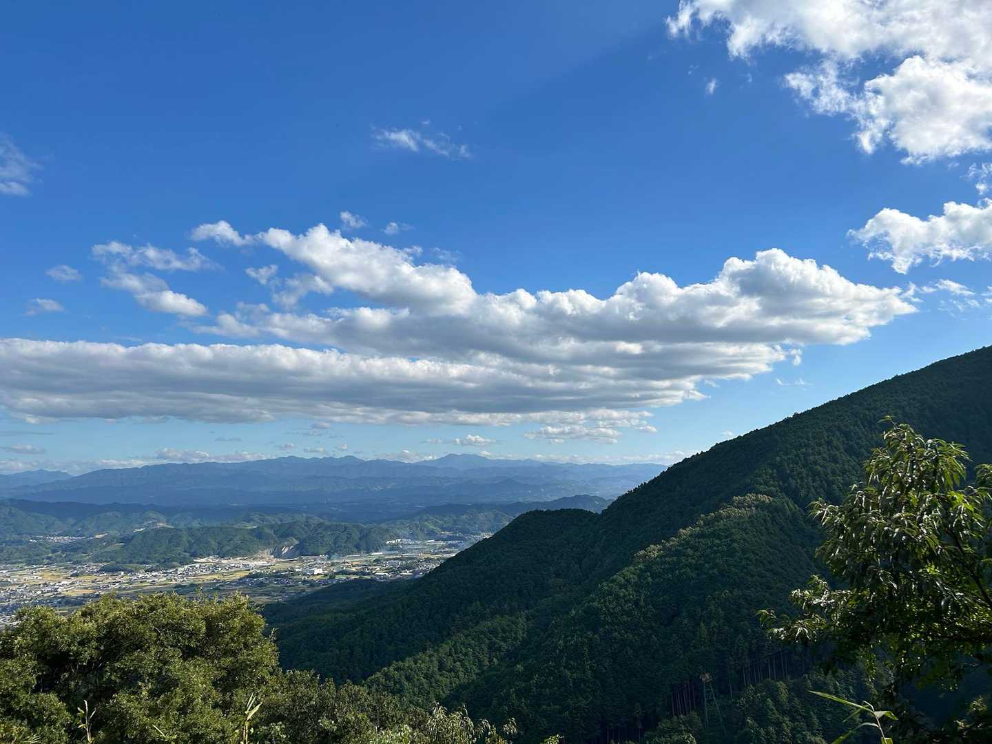 八経ヶ岳見えました