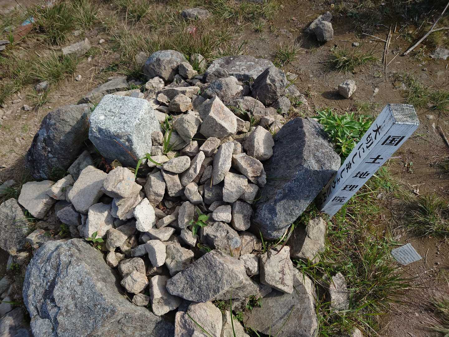 笠形神社コース鳥居登山口-笠の丸-笠形山 往復コースの写真