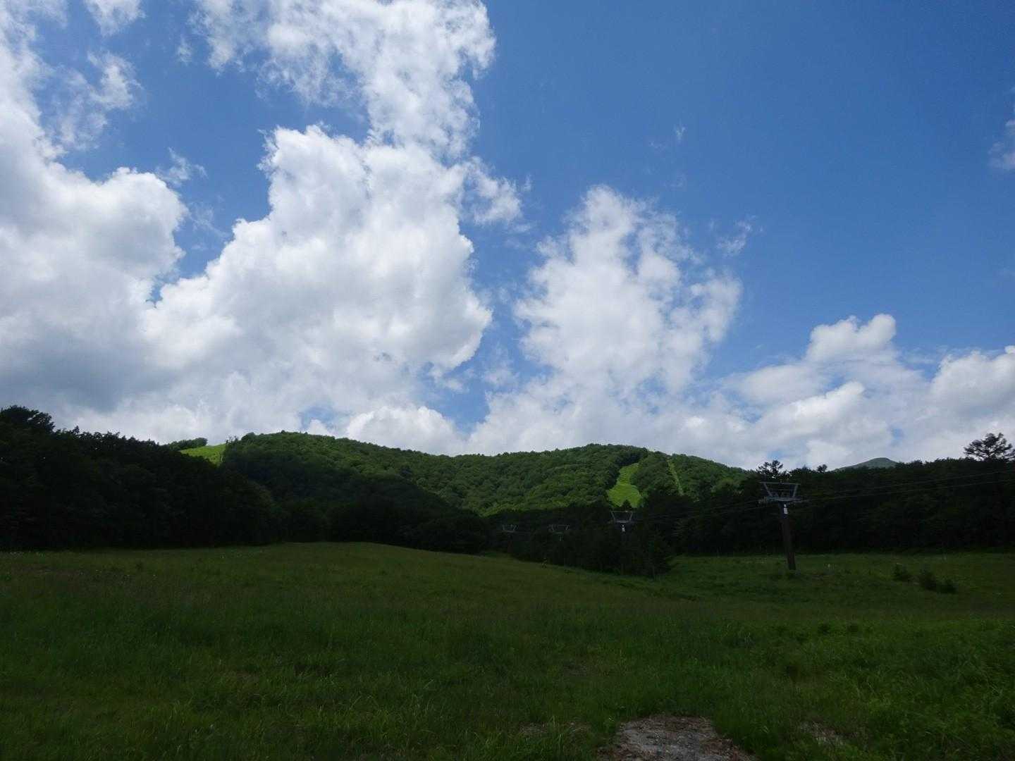 下りてきましたよ👀夏の雲ですね✌️