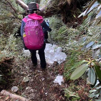 雪がまだあります
