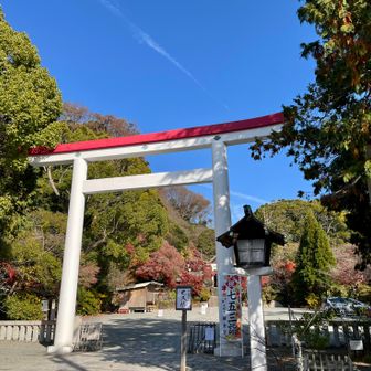 鎌倉宮に立ち寄り