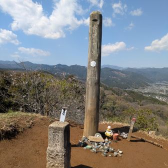 頂上からの眺めは最高！