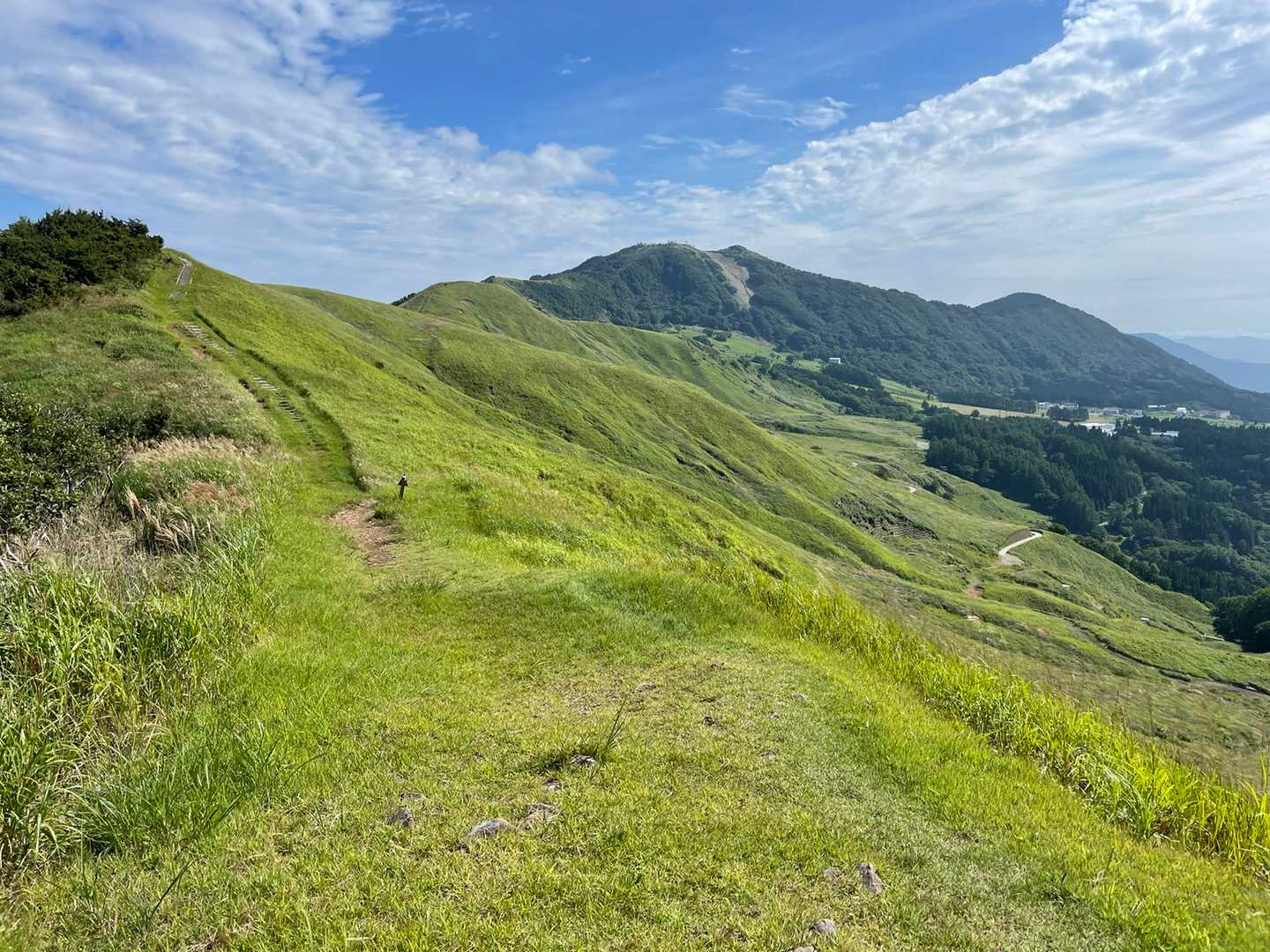 氷ノ山登山口-地蔵堂-小代越-ハチ高原バス停 縦走コースの写真