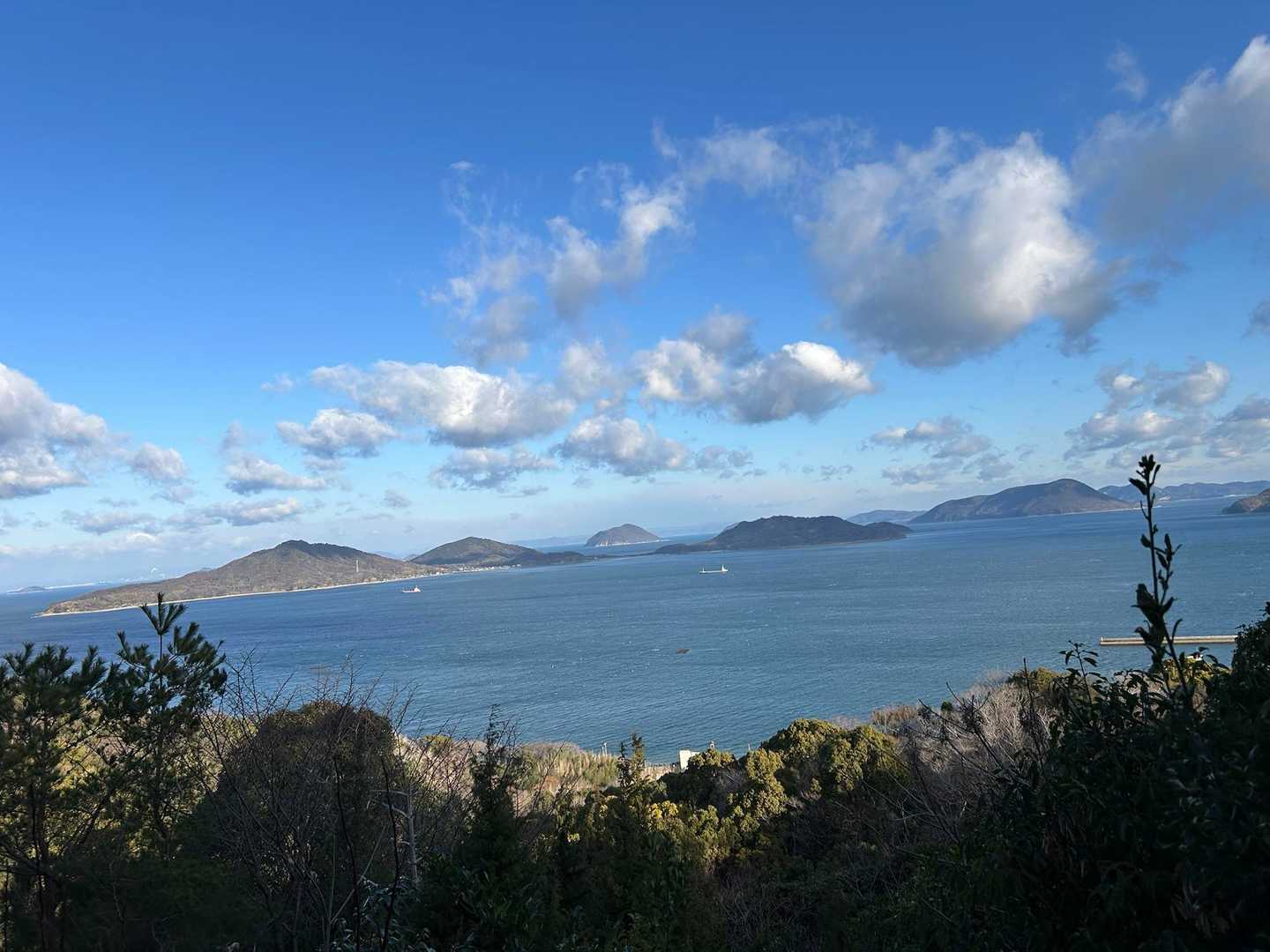 海🌊と空がきれい🤩