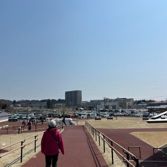 南門前にできた多賀城セントラルパーク(スケートボードパーク)には、ボーダーや親子連れがたくさん来てました。しばらく南門前駐車場は満車が続きそうですね😅