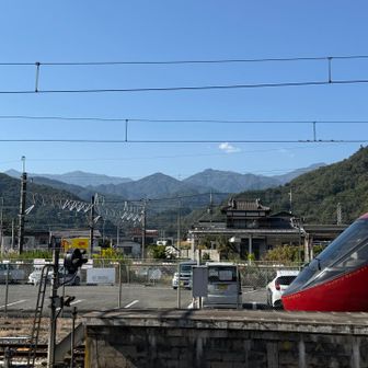そして、大月駅
電車🚃もそんなに待たずに来るよ
14:15
