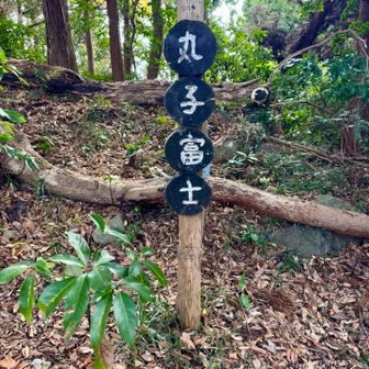 丸子富士に寄り道