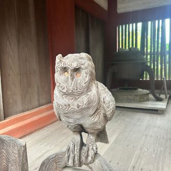 吉野水分神社のフクロウ像🦉
どんなメッセージがあるのだろう。