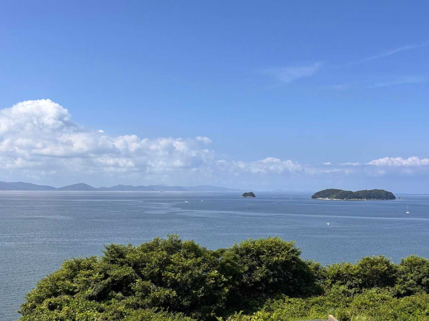 癒し〜💙
風があって暑いけど涼しい〜😆