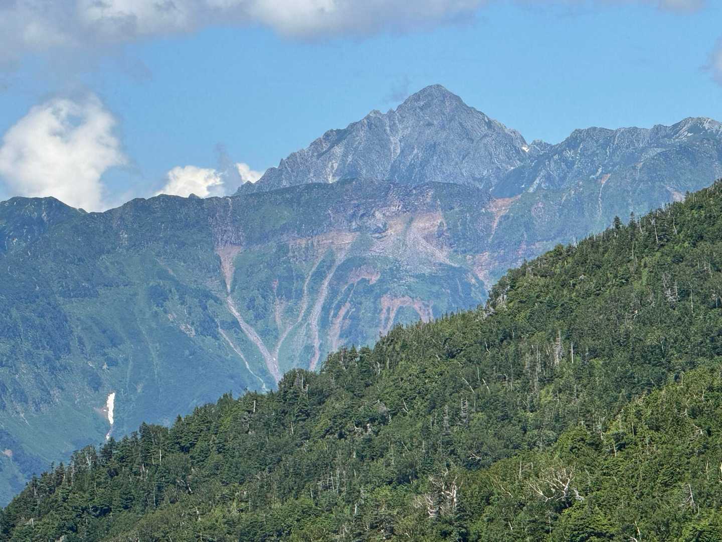 薬師岳登山口-五光岩ベンチ-太郎山 往復コースの写真