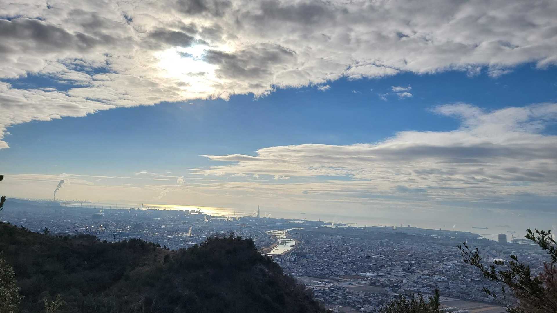 京見山-トンガリ山-才登山口 縦走コースの写真