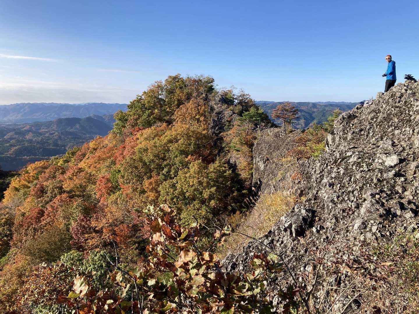 立神山-鍋転山-月居山-月居観音堂 周回コースの写真