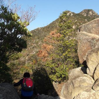 石船山到着✨
右上目指して頑張ろ〜💪