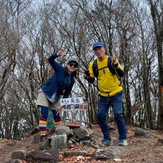 南岳で一枚。
余裕の笑顔🤣