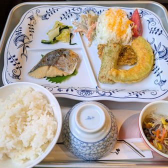 　食事は「極めて」残念なレベル。日本人が調理したものとは思えない。蝶ヶ岳ヒュッテのほうがマシ。
　これを外国人、特に欧州人にお出しするのは国家的な恥になるので、やめてほしい。
