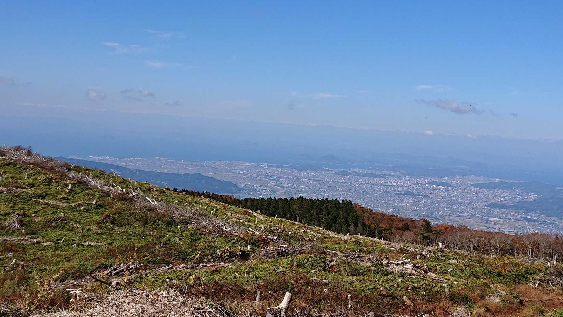 松山市が一望です❗
松山城も👁️