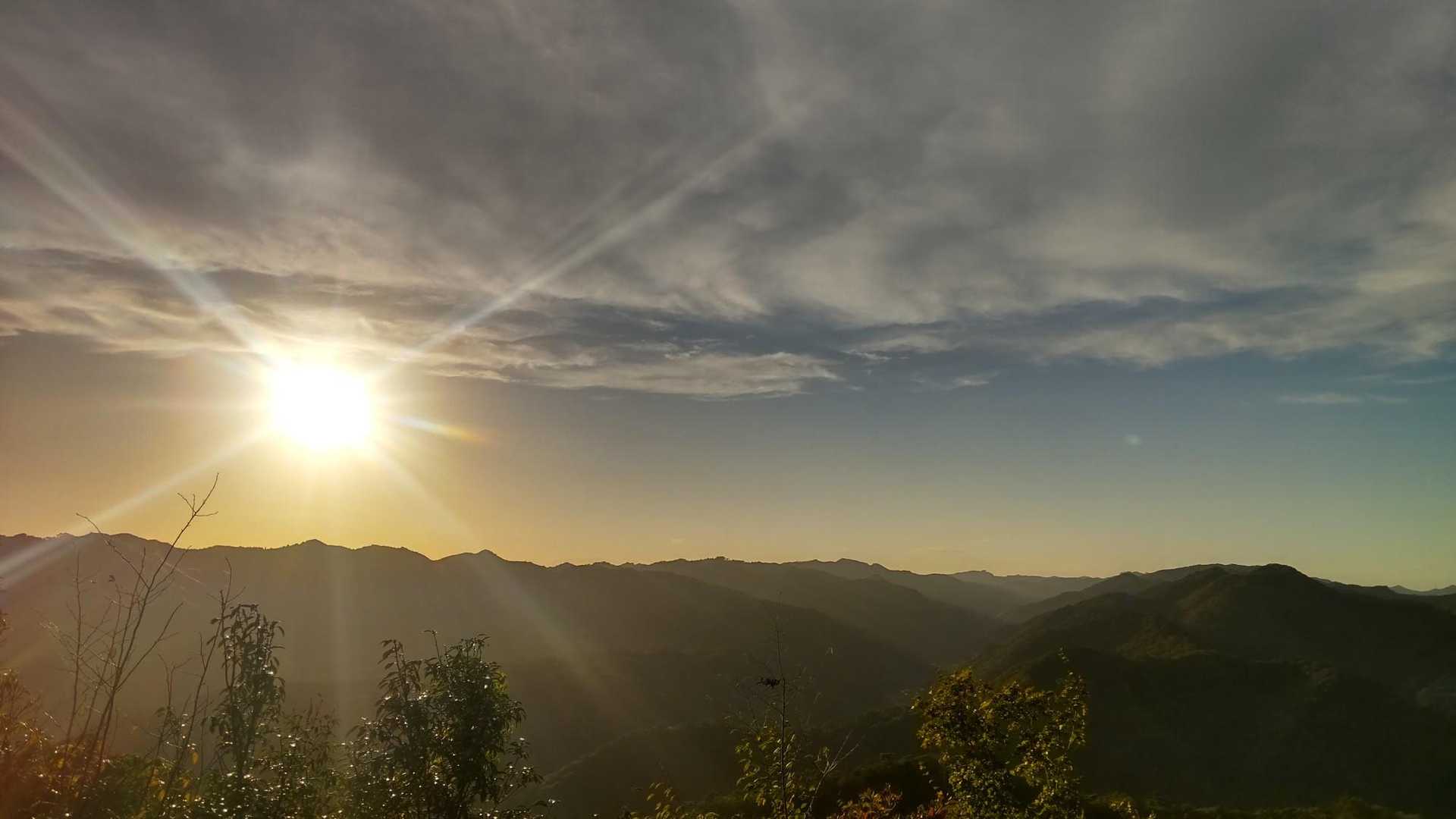そろそろ日没🌄