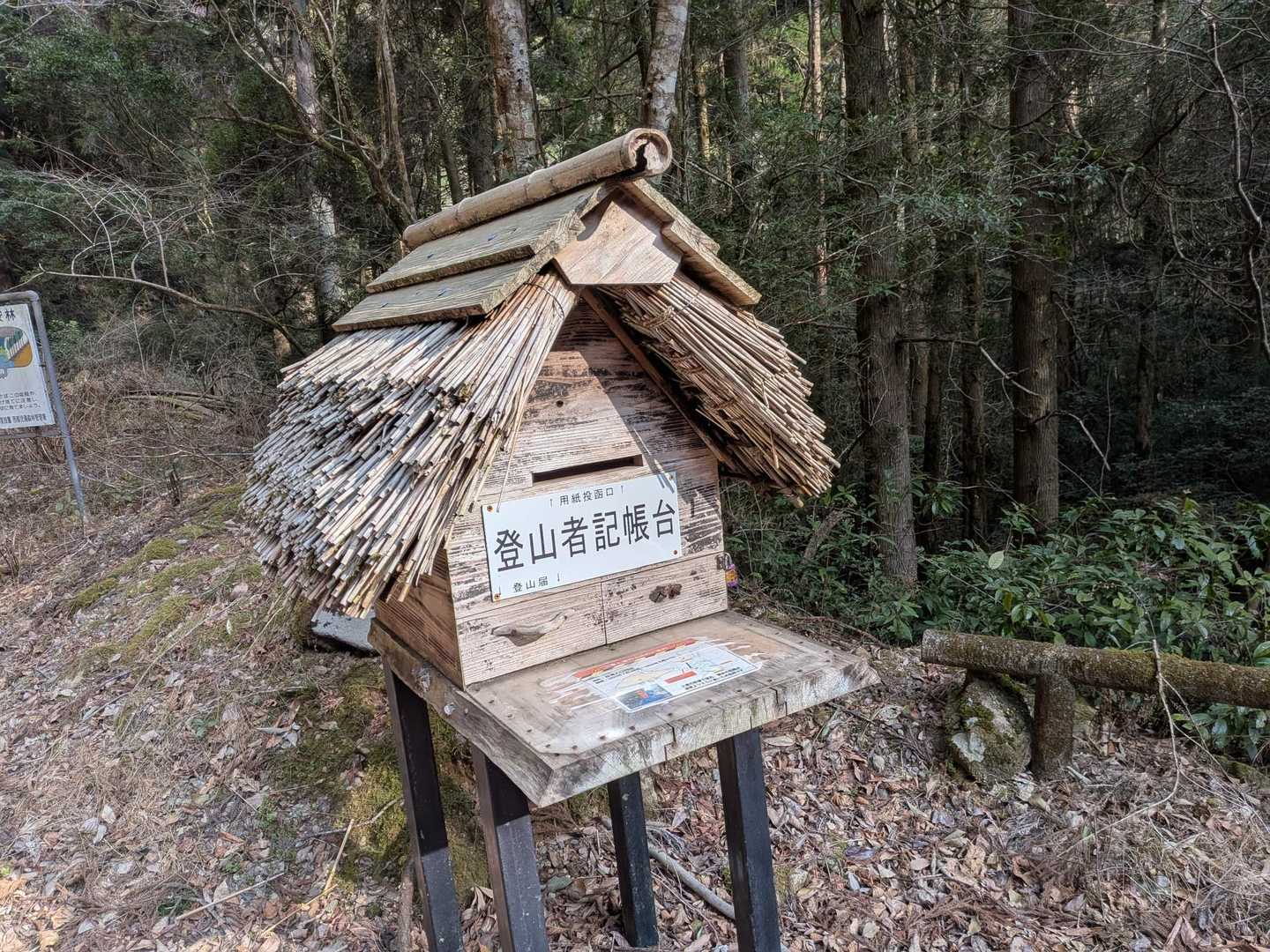 可愛い登山届

トイレは有りますがロープが掛かってる😵
トイレットペーパーあるけど水洗の水が出ませんでした😊