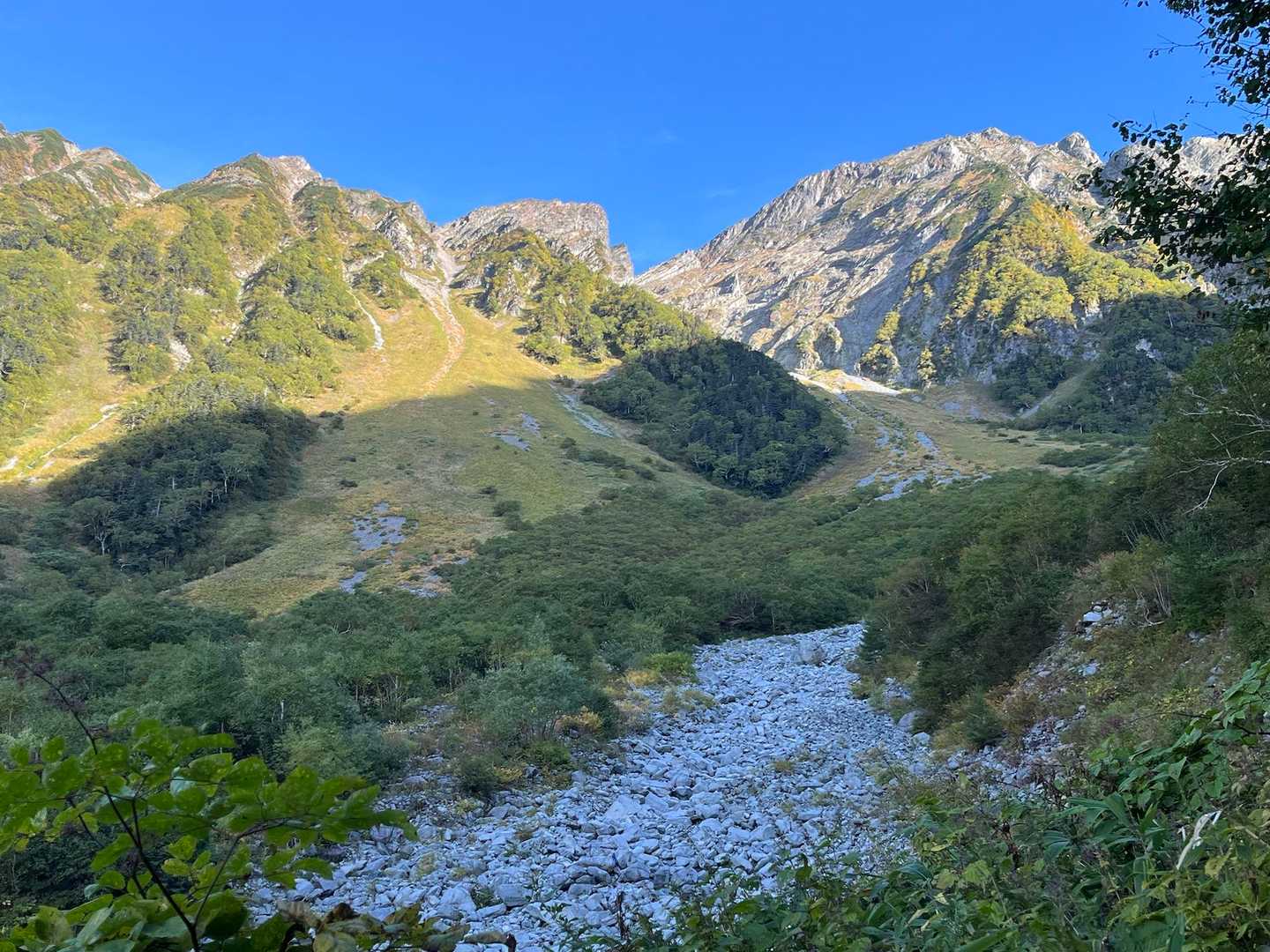 前穂高岳（上高地）＜重太郎新道＞の写真