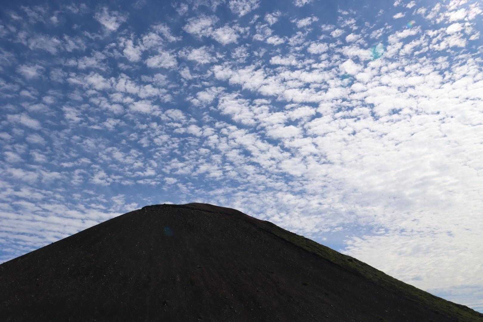 下山中