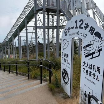 滑りたい滑り台🛝
ちなみにブランコは乗ってません。まあ大人なんで。