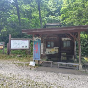 暑さと急下りに苦しみながらも無事下山できて安堵。