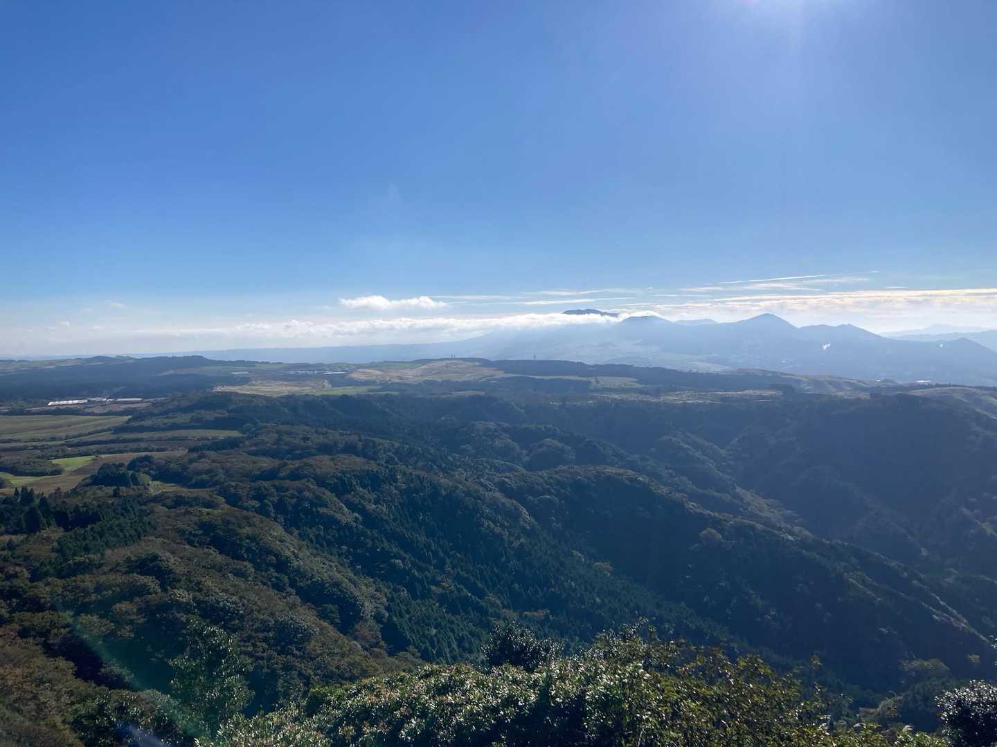 子岳から望む北外輪山