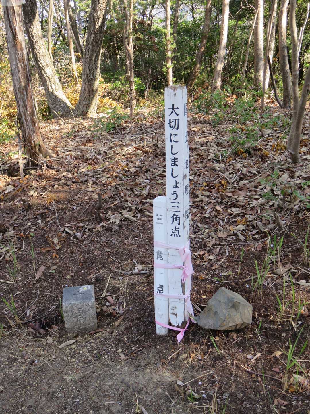 奥山登り口　-大山峠-大山-青影山 往復コースの写真