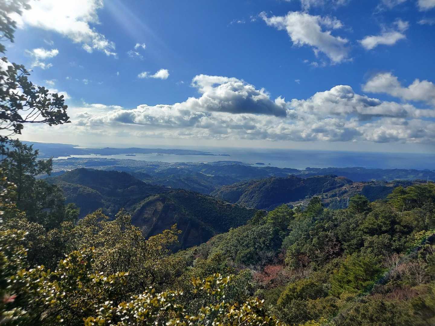 田辺湾方面