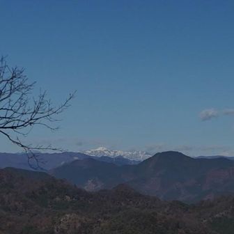見晴らしから
日光白根山が見える❗️