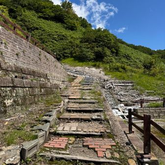 国見温泉登山口より出発