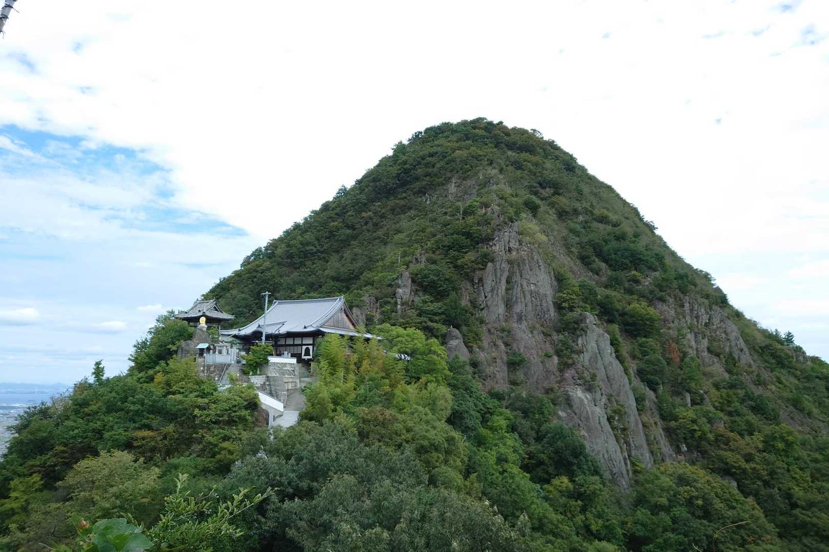 中山 の中腹から