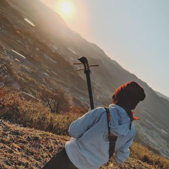 日の出と友と三味線✨