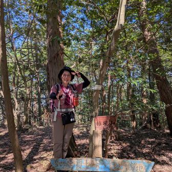 権現山に到着しました⛰️