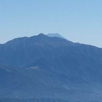 ちらっと富士山